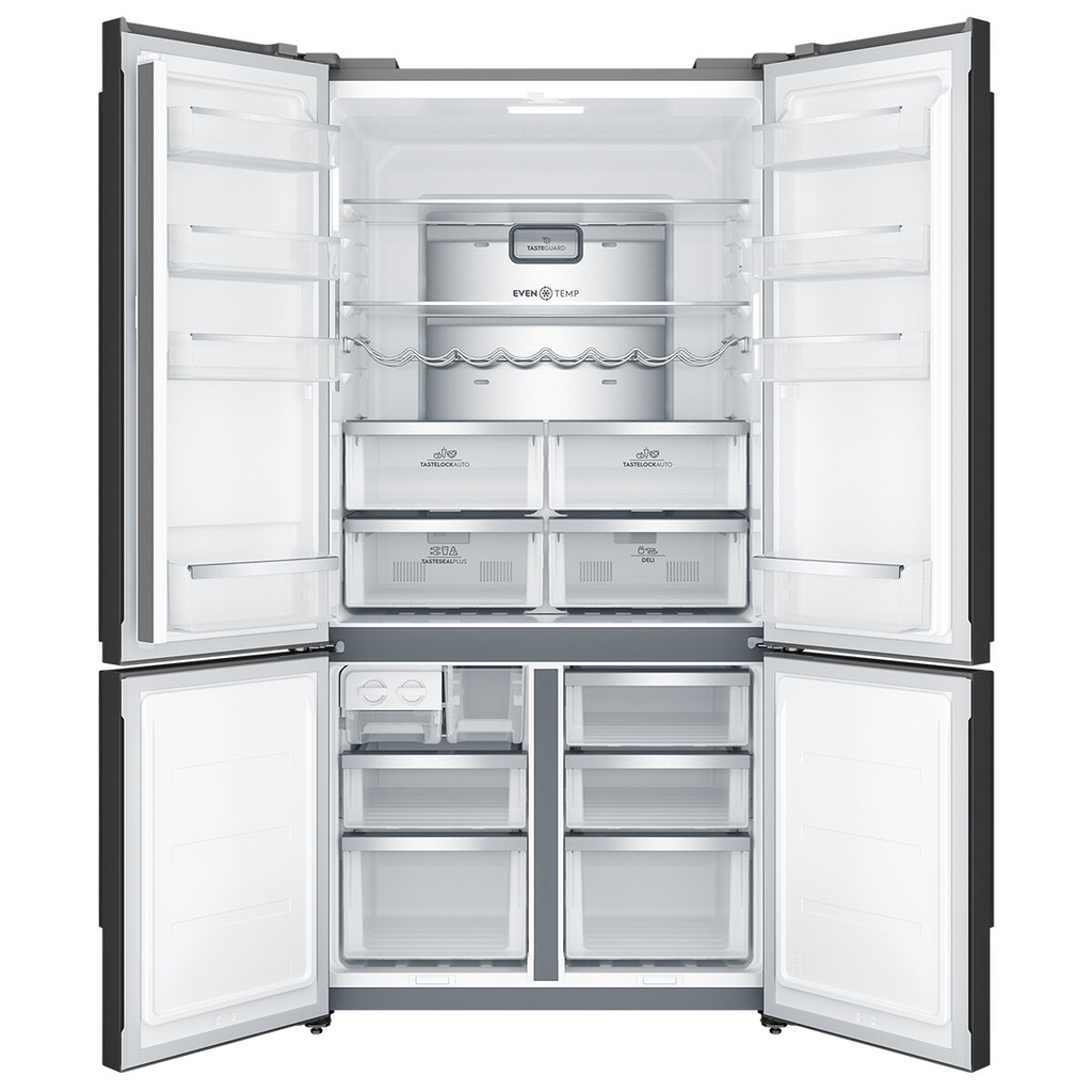 Electrolux 562L Quad Door Fridge, Matte Charcoal (T2 Factory Second)