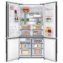 Electrolux 562L Quad Door Fridge, Matte Charcoal (T2 Factory Second)