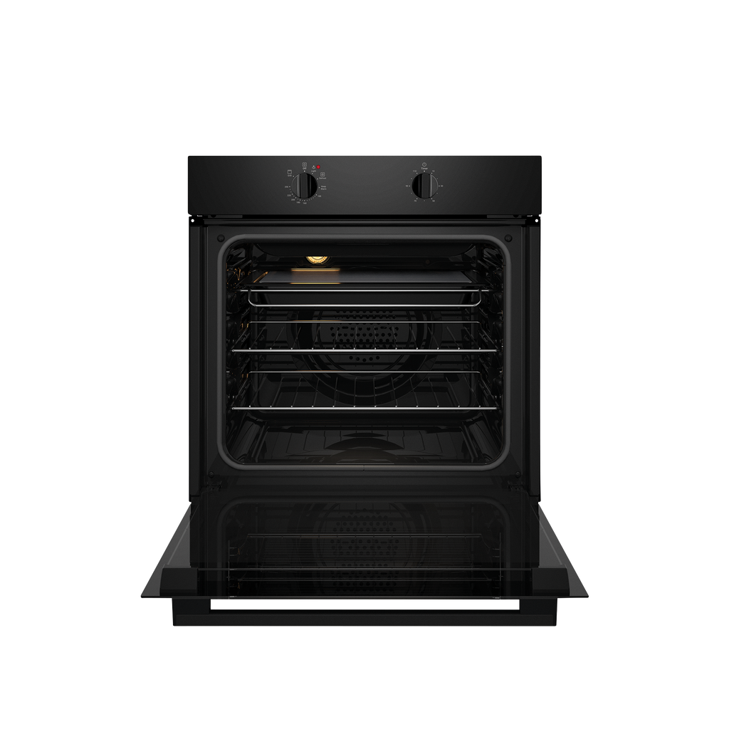  CHEF 60cm multi-function 3 oven, black (T2 Factory Second)  