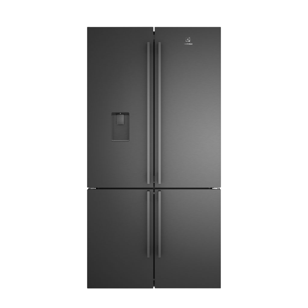 Electrolux 562L UltimateTaste 700 quad door fridge - Matte charcoal black (T2 Factory Second)
