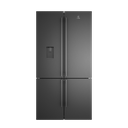 Electrolux 562L UltimateTaste 700 quad door fridge - Matte charcoal black (T2 Factory Second)