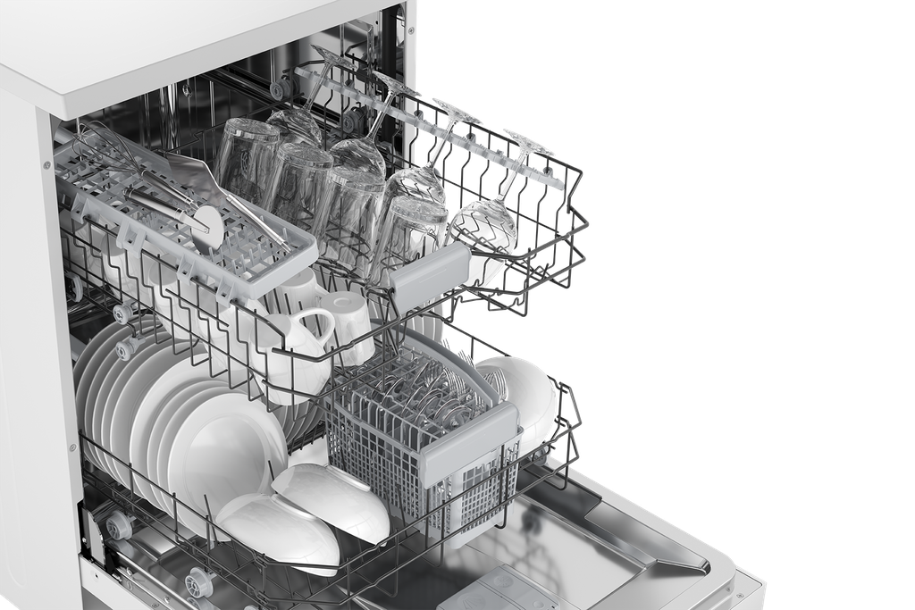 WESTINGHOUSE 60cm White 14 Place Freestanding Dishwasher (T2 Factory Second) 