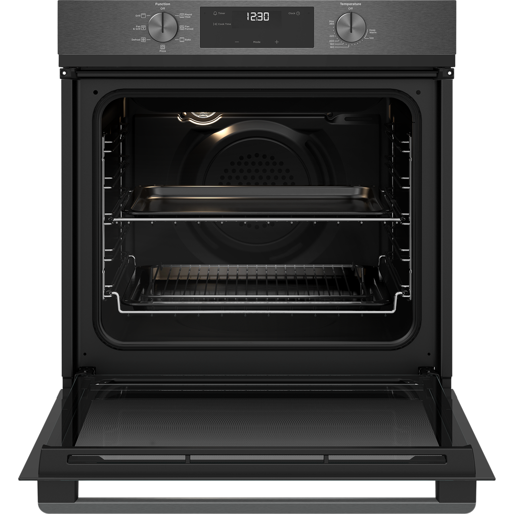 WESTINGHOUSE 60cm multi-function 7 oven, dark stainless steel (T2 Factory Second) 